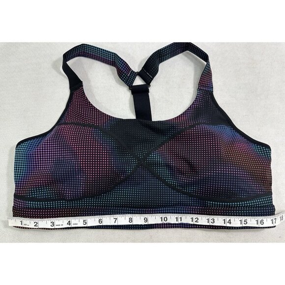 Sweaty Betty Women's Power Medium Support Sports Bra In Black Gradient Dot 2XL - Picture 5 of 6